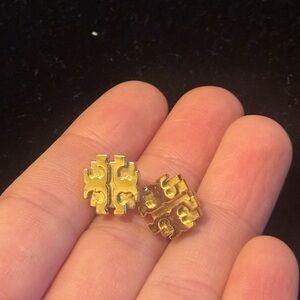 Tory Burch Gold Stud Earrings